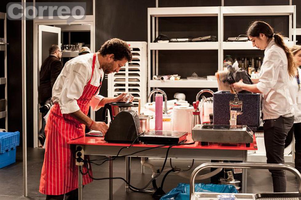 FOTOS: Virgilio y Diego, dos chefs peruanos en Madrid Fusión