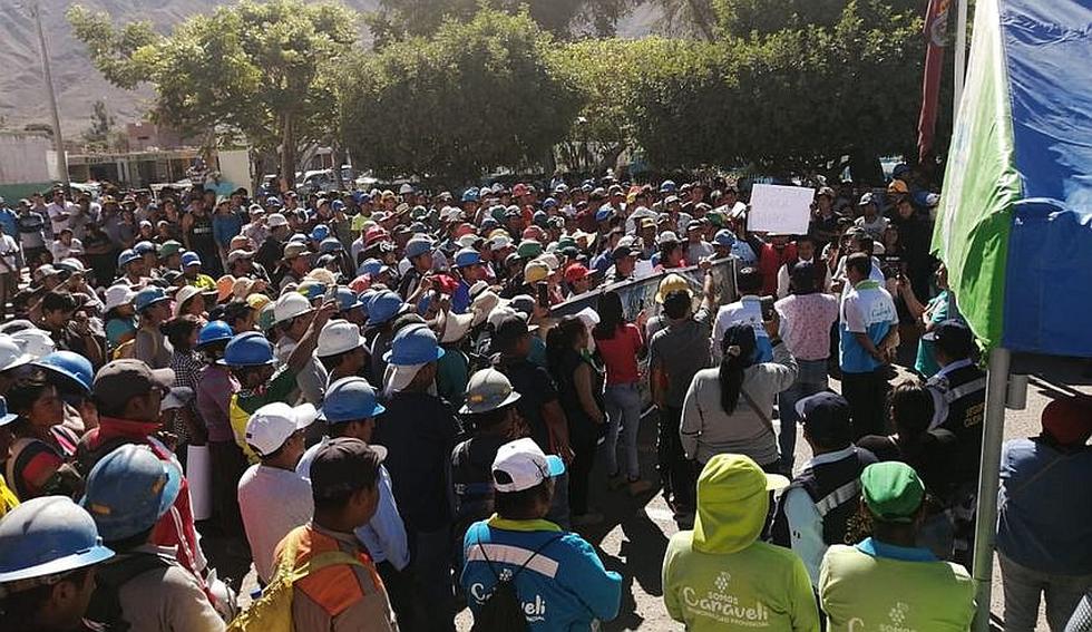 Protesta en Arequipa pide mayor seguridad en la provincia de Caravelí (FOTOS y VIDEO)