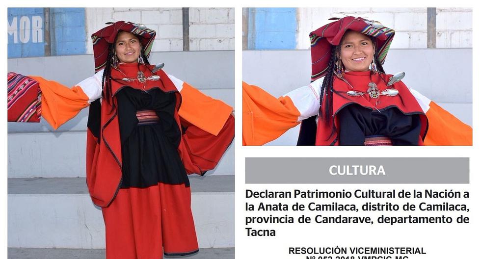 La Anata de Camilaca es declarado Patrimonio Cultural de la Nación