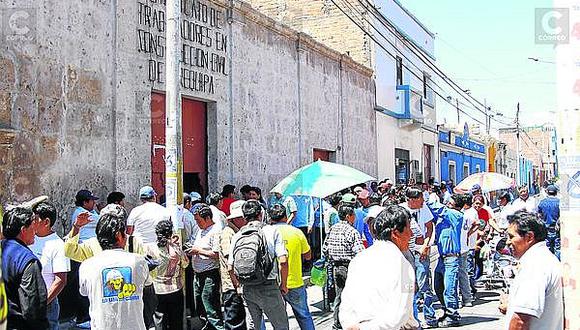 Arequipa: Programan elecciones en el Sindicato de Construcción Civil 