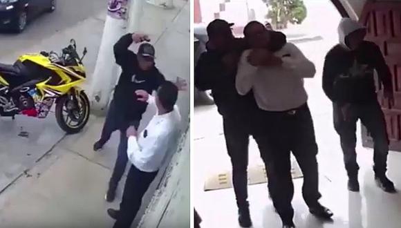 Delincuentes armados roban cevichería en tan solo 20 segundos (VIDEO)