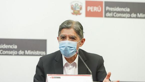 "No más terrorismo en el Perú, no queremos ese flagelo nuevamente y vamos a poner todo nuestro esfuerzo para combatirlo", sostuvo el ministro del Interior, Avelino Guillén. (Foto: Difusión)