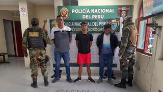 Ica: Detienen a 3 sujetos con más de 34 kilos de droga en la provincia de Palpa