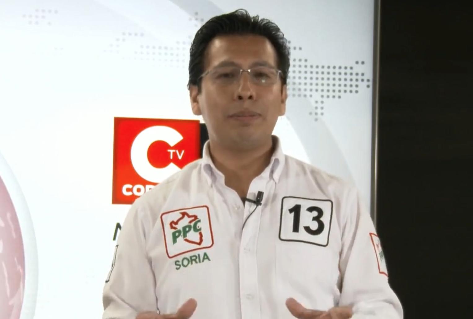 Soria cuestionó a aquellos políticos que proponer suprimir la inmunidad parlamentaria.