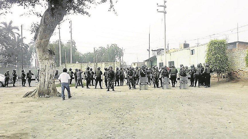 Protesta de los azucareros deja tres heridos   en Pomalca
