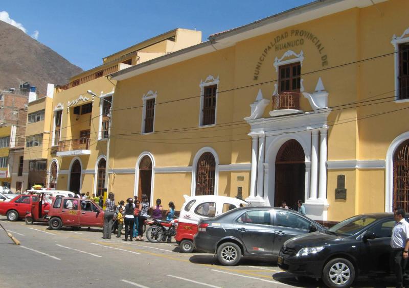 Municipalidades de Huánuco recibieron 868 millones el 2012 