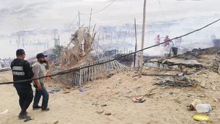 Incendio consumió más de 50 viviendas en asentamiento humano en Chimbote