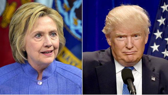 Estados Unidos: Hillary Clinton supera a Donald Trump según sondeo