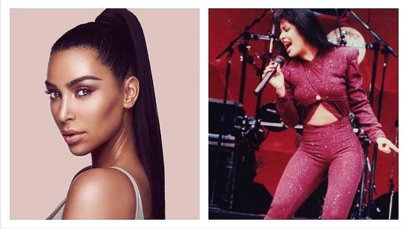 Kim Kardashian desató polémica por llevar así el recordado atuendo de Selena Quintanilla (VIDEO y FOTOS)