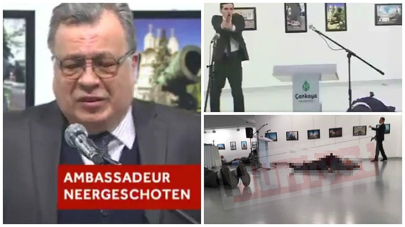 Turquía: así fue el ataque al embajador ruso en Ankara (VIDEO)