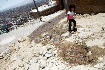 ¡Increíble!
 desperdician agua potable