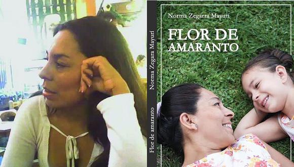 Norma Zegarra Mayurí presenta su poemario "Flor de amaranto"