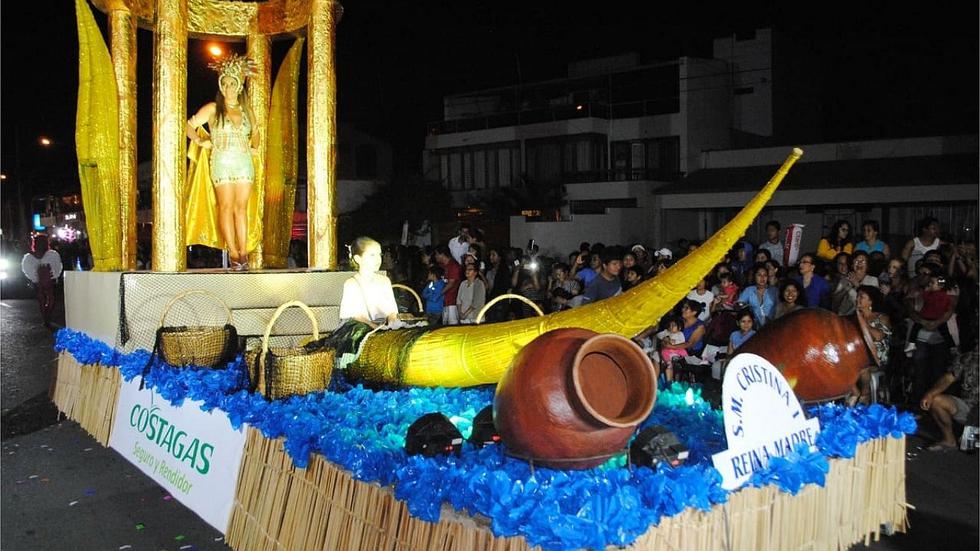 Visitantes vibraron con Corso y Carnaval Huanchaquero 