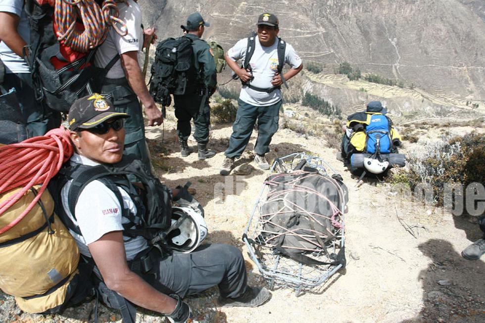 Fotos exclusivas del rescate del presunto cuerpo de Ciro Castillo
