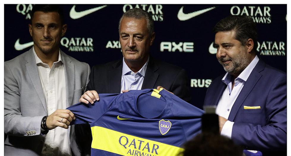 Boca Juniors presentó a Gustavo Alfaro como su nuevo director técnico