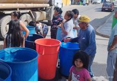 Población de Chincha padece falta de agua en sus viviendas por más de cuatro días
