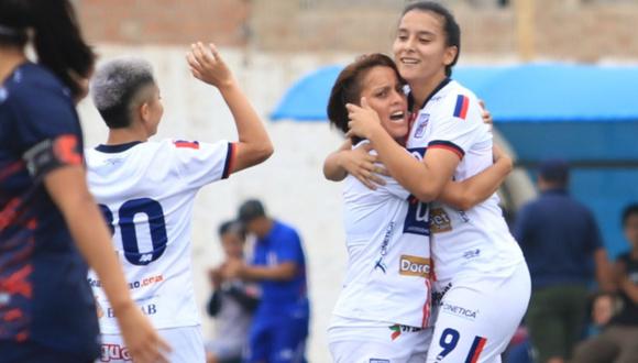 Las tricolores derrotaron por 2 a 0 a la Universidad San Martín, por la fecha 9, en el Estadio del Club del Pueblo de Florencia de Mora. (Foto: CAM)