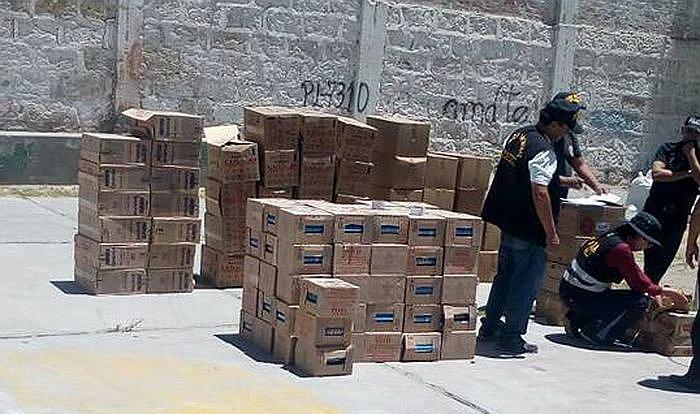 Incautan productos de contrabando valorizado en S/ 15 mil