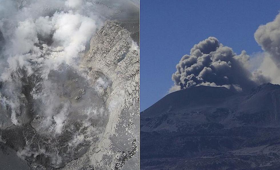 Captan primeras imágenes del cráter del volcán Sabancaya (FOTOS y VIDEO)