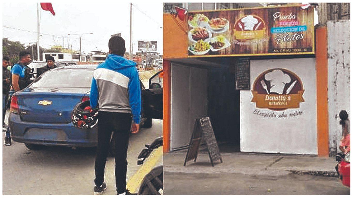 Delincuentes irrumpen en restaurante, hieren a cliente y roban más de S/ 15,000  