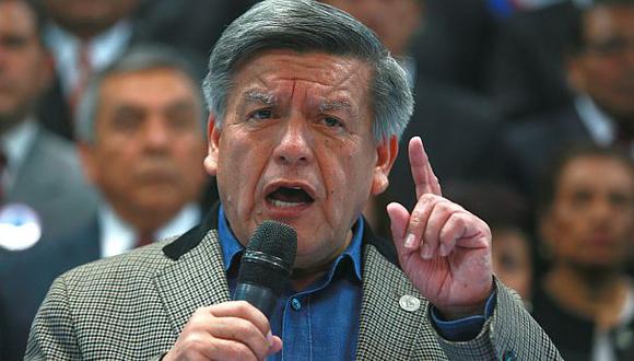 Líder de Alianza para el Progreso respondió a las declaraciones que hizo Pedro Cateriano, quien señaló que en una conversación telefónica Acuña le ofreció el apoyo de su partido político. (Foto: GEC)