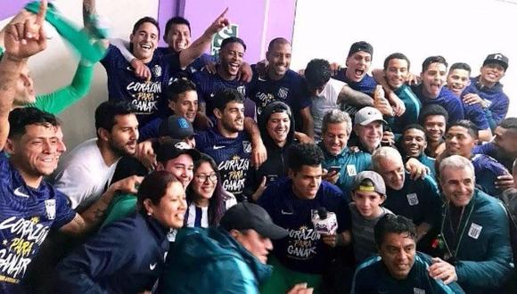 ​Alianza Lima: así fue la celebración de los íntimos en los vestuarios (FOTO Y VIDEOS)