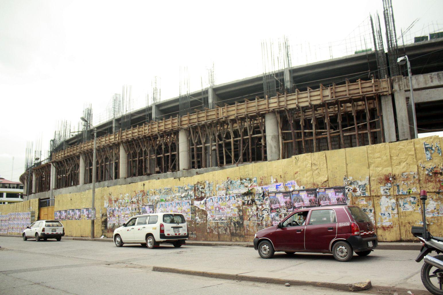 Cusco: verificaran columnas del estadio Garcilaso 