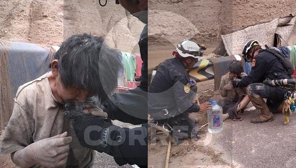 Huaico en Tacna: Hallan sobreviviente en medio de los escombros (FOTOS)
