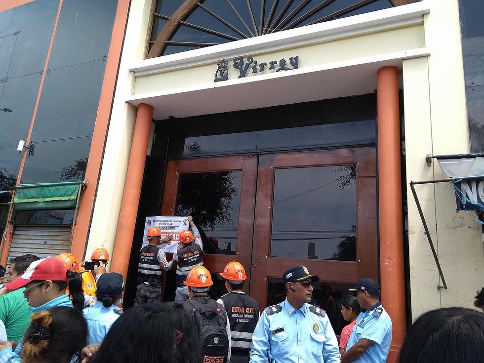 MPT cierra por tres días centro comercial "El Virrey" (VIDEO)