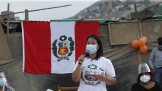 Keiko Fujimori: “El primer día de mi Gobierno vamos a duplicar” el monto de la Pensión 65 y ampliar beneficiarios