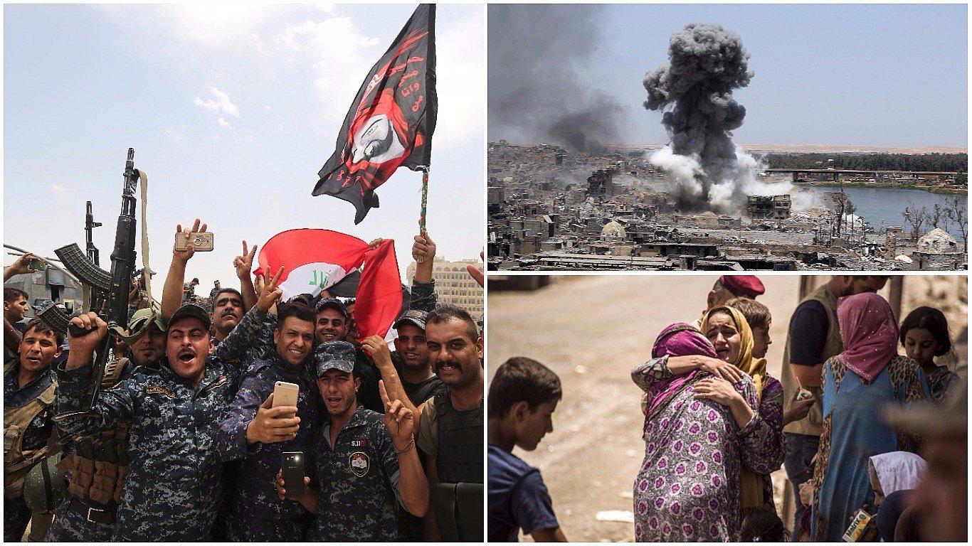 Irak proclama la liberación de Mosul después de 3 años de ocupación del Estado Islámico 