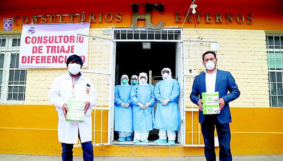 Gobernador regional de Junín  entrega pruebas de descarte de coronavirus a Essalud