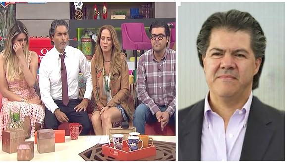 Conductora se quiebra en vivo tras anuncio de la muerte de famoso productor de Televisa (VIDEO)