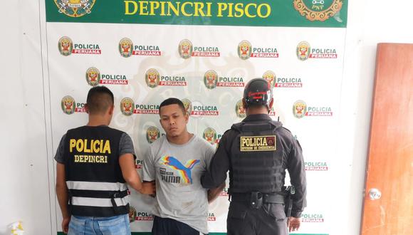 Pisco: Policía atrapa a presunto extorsionador en La Esperanza.