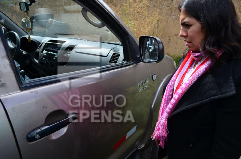 Se llevan memorias y tablero de camionetas de Gobierno Regional de Junín 