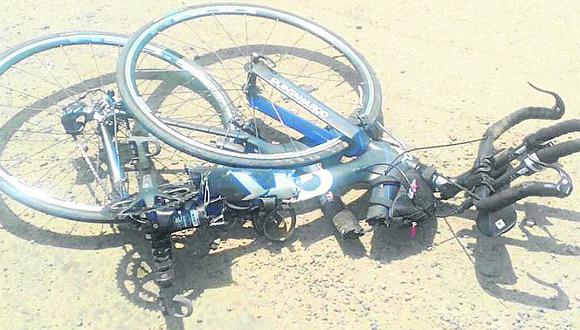 Sujeto atropella y mata a ciclista en la reserva de Paracas