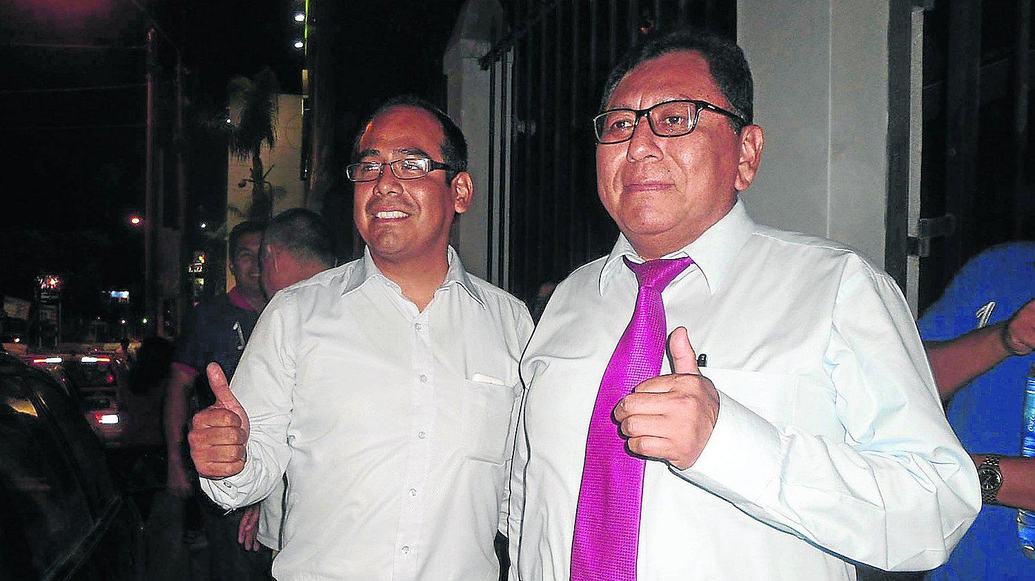 Contreras y Cuéllar  a segunda vuelta en el Colegio de Abogados de Ica