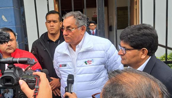 ministro de Energía y Minas, Óscar Vera, en Arequipa. (Foto: Difusión)