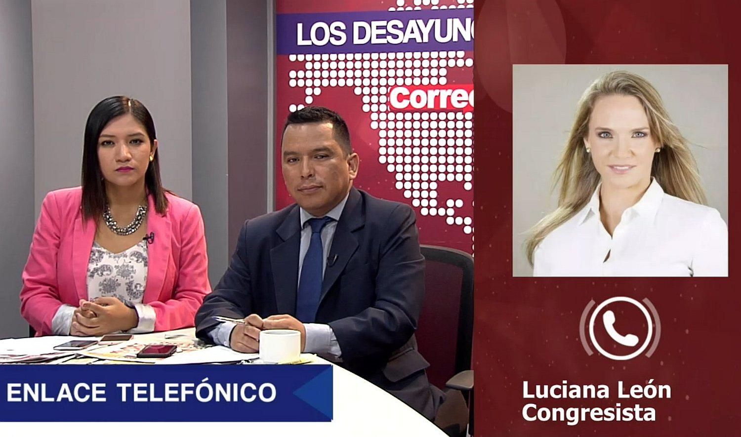 Luciana León: "Basta ya de persecuciones a nuestros héroes de la patria"