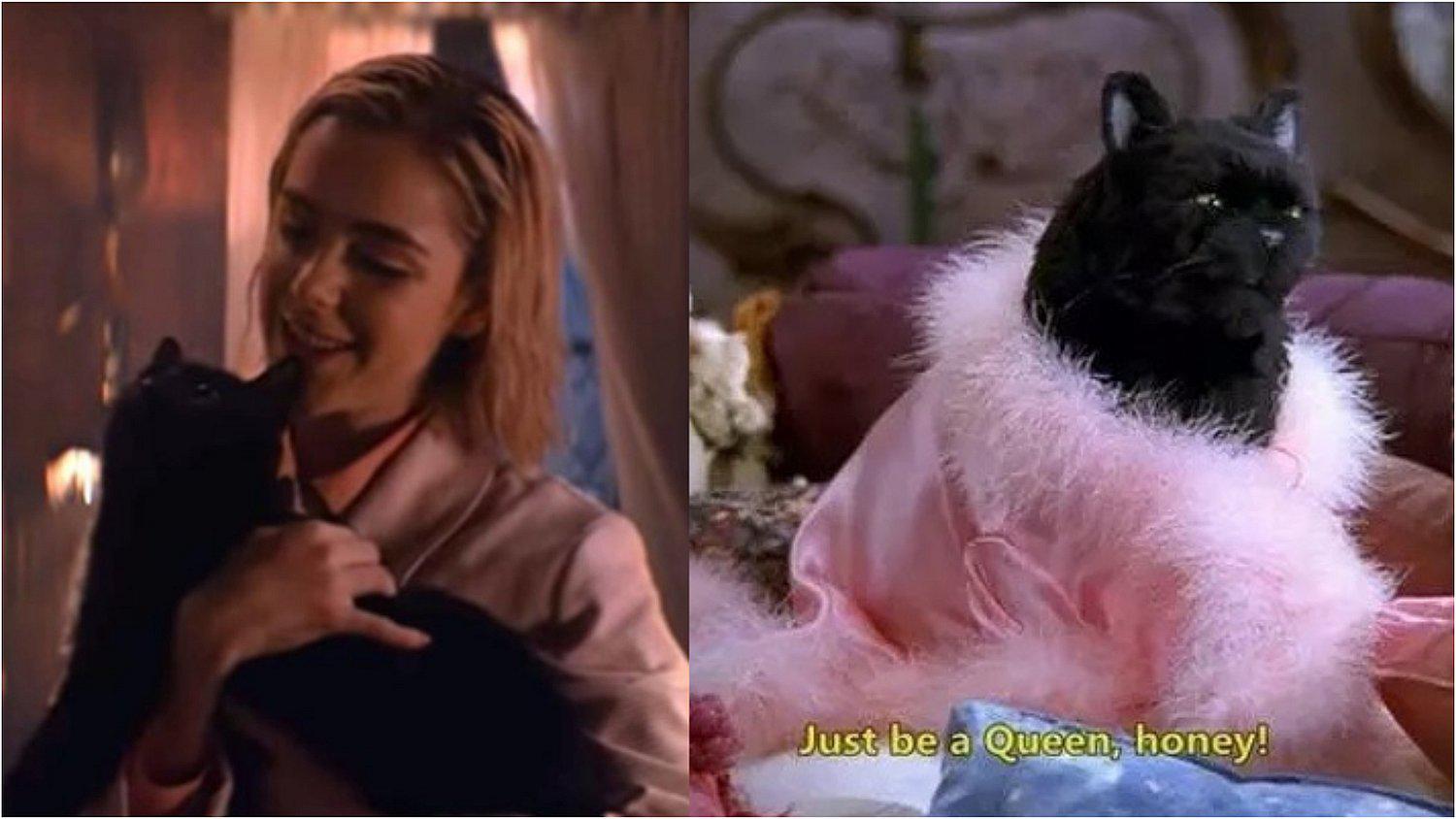 Esta es la razón por la que Salem no habla en la nueva “Sabrina” de Netflix 