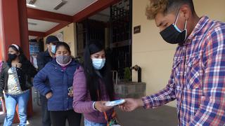 Distribuyen kits de protección contra la covid-19 en la ciudad de Puno