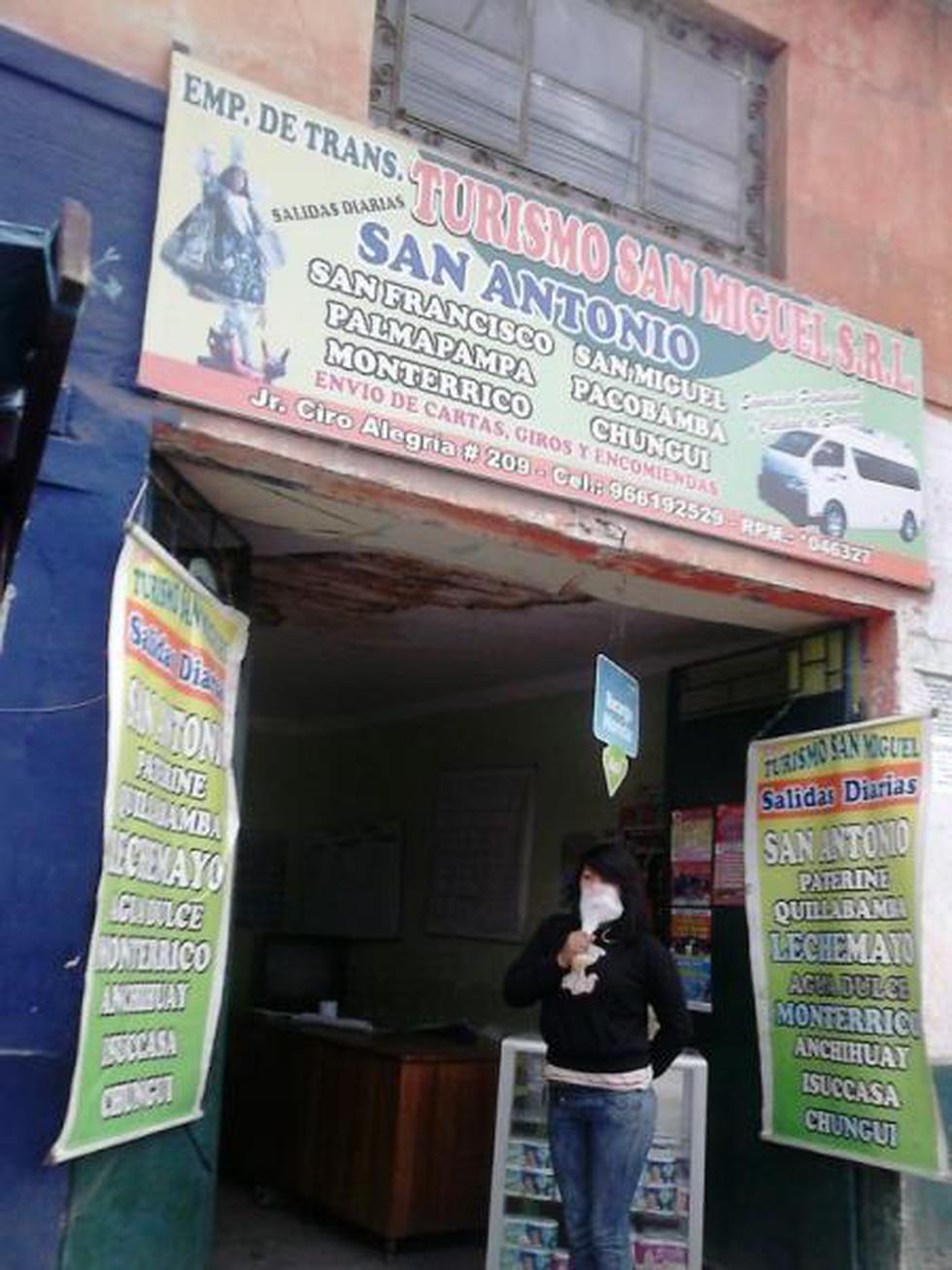 Encomienda tenía polos senderistas