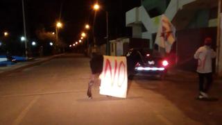 Tacna: Defensores del alcalde Milton Juárez hicieron caravana fuera del plazo