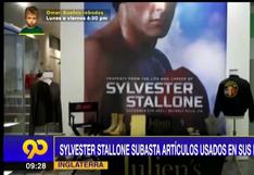 Sylvester Stallone envía a subasta los artículos que usó en sus películas
