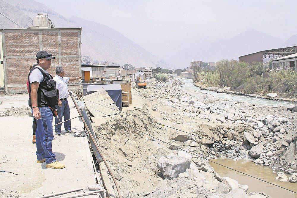 Río Rímac: Hasta trece puntos críticos amenazan a Chosica