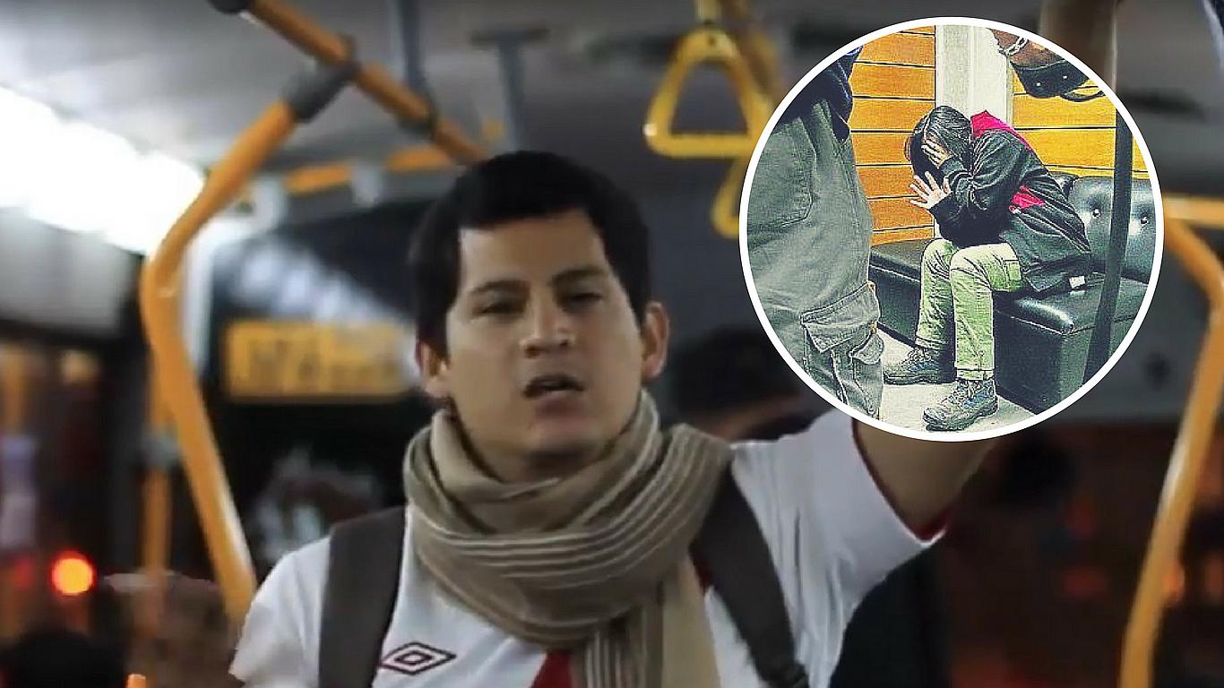 Vídeo de joven en bus hablando sobre el machismo se hace viral en Facebook (VIDEO)