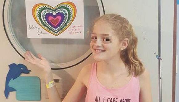 Murió Justina, la niña que esperaba un transplante de corazón