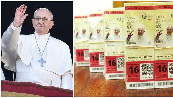 Municipalidad de Lima anunció dónde entregarán entradas para misa del Papa Francisco