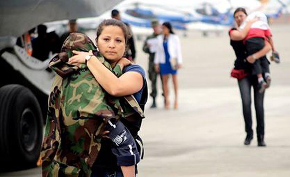 Fuerzas Armadas recuperan a nueve  personas de manos de SL (FOTOS)