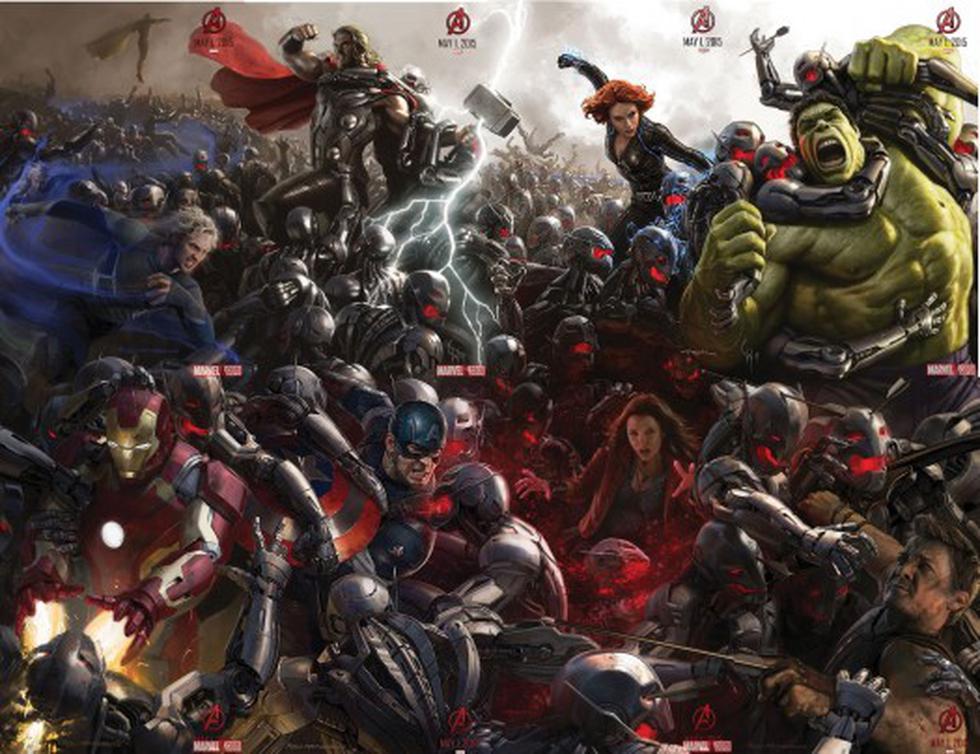 Comic Con: Revelan póster oficial de "The Avengers: Age of Ultron" (FOTOS)